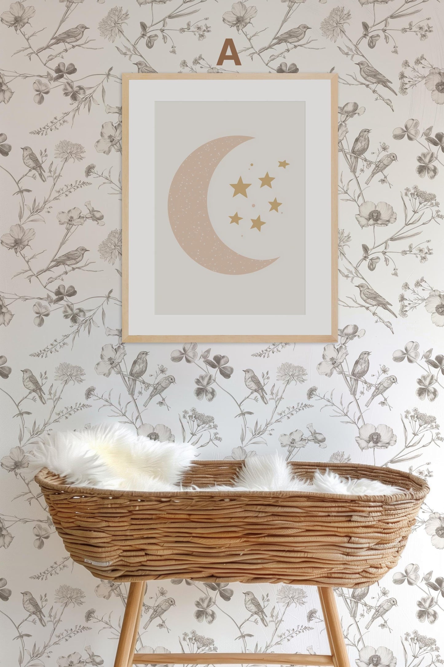 BEIGE Boho Poster Babyzimmer · Geschenkidee für Kinder · Babyzimmer Deko · Modern Abstrakt Minimalistisch neutral ·Deko Print ohne Rahmen-5