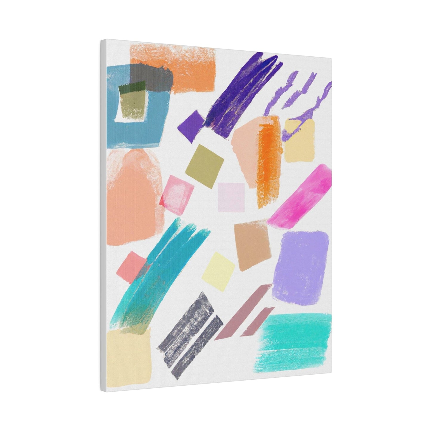 Wall Decor - Giclee Poster Art Print - Pastel Abstract Pattern-1